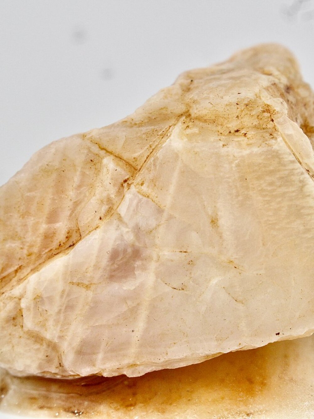 Green Moonstone Flash Raw Rough Stone Crystal Natural Rock Gem Healing 33.2g